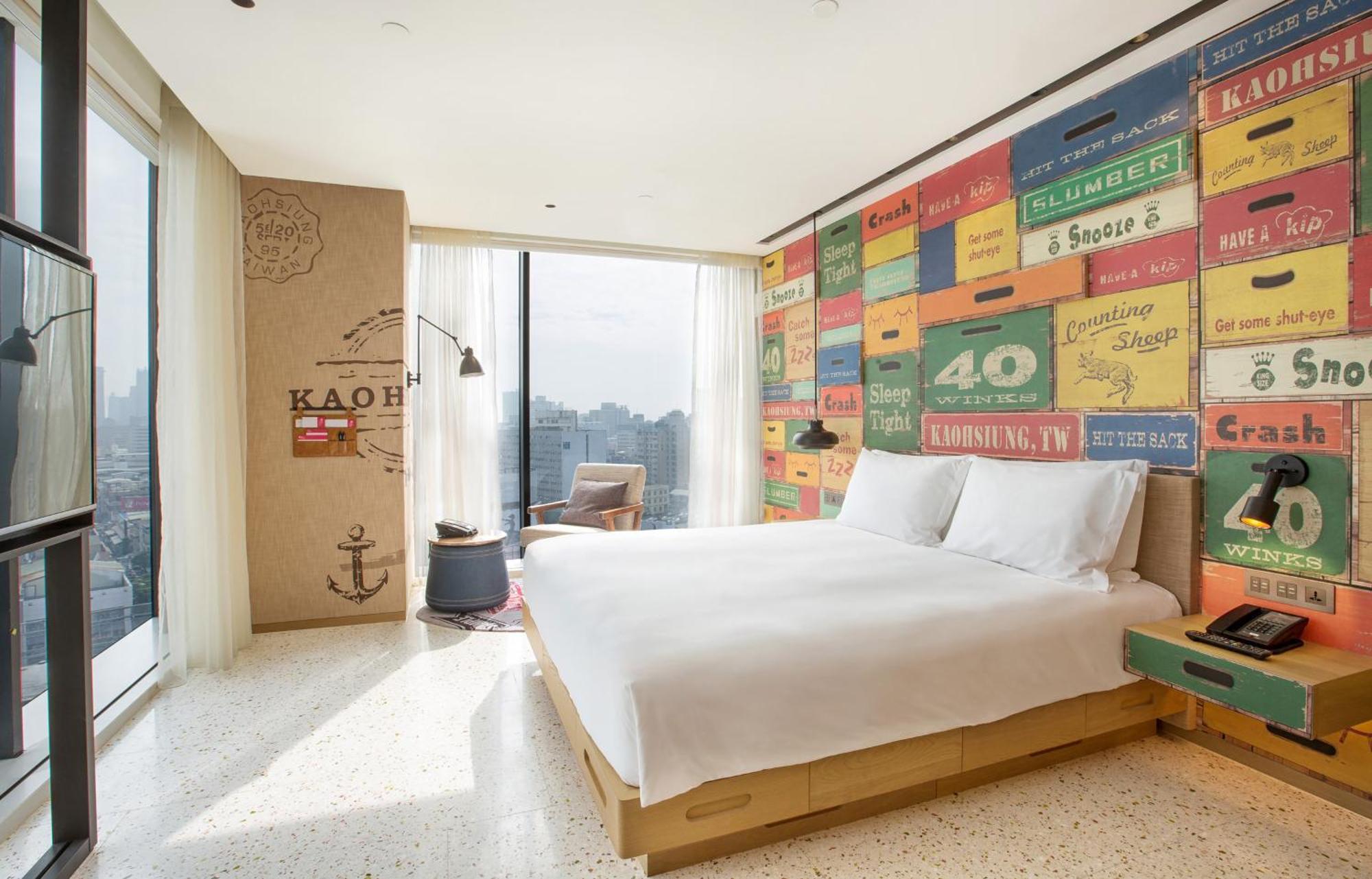 Hotel Indigo Kaohsiung Central Park By Ihg Esterno foto Deluxe Room